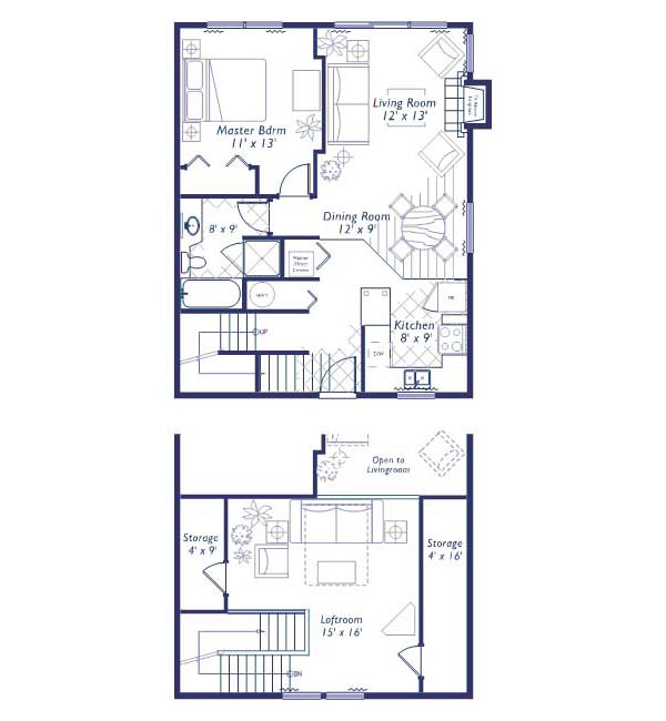 Cedarview Cottage Floor Plan