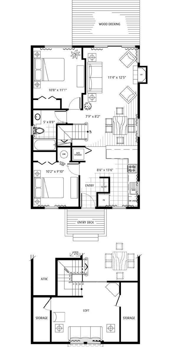 Eaglecroft Cottage Floor Plan
