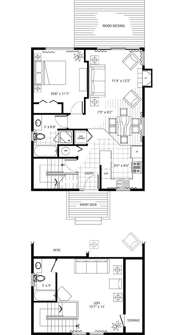 Dogwood Cottage Floor Plan